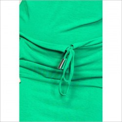 športovo elegantné šaty neónovo zelené